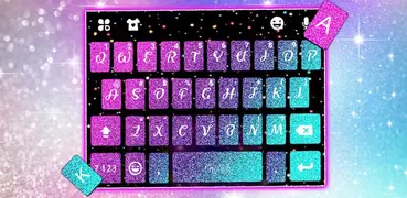 Colorful 3D Galaxy 主題鍵盤