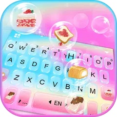 Colorful Bubbles Keyboard Them APK download