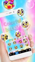 2 Schermata Colorfulbubbles Tema Tastiera