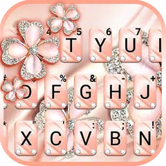 download Coral Luxury Clover Tastiera APK