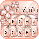 Coral Luxury Clover 主題鍵盤 APK