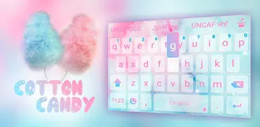 CottonCandy Tastaturhintergrun