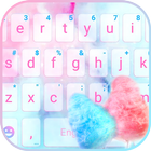 خلفية الكيبورد CottonCandy أيقونة