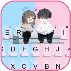 Couple First Love Keyboard The Icon