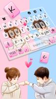 Couple Fist Bump poster