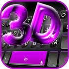 Classic 3D Purple icon