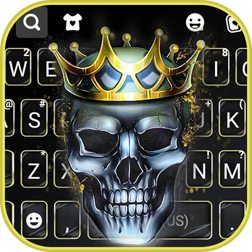 Crown Skull King Tastaturhinte