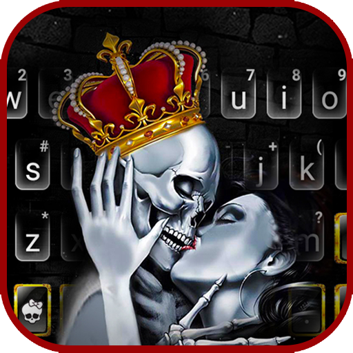 Crown Skull Kiss Tema Tastiera