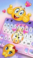 Fundo do Teclado Crazy Face Em imagem de tela 1