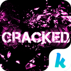 ثيم لوحة المفاتيح Cracked أيقونة