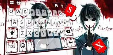 Creepy Bloody Boy Teclado