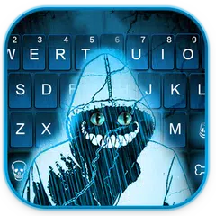 Creepy Devil Smile Cat Keyboar APK download