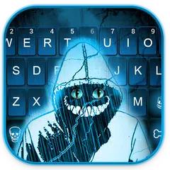 Creepy Devil Smile Cat 主題鍵盤 APK 下載