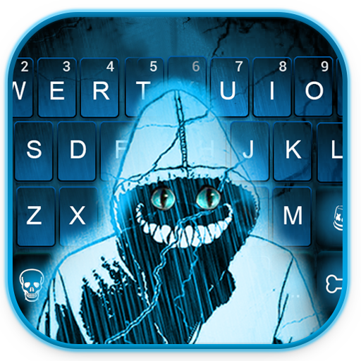 Tema Keyboard Creepy Devil Smi