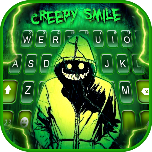 Creepy Devil Smile Tastatur-Th