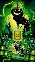 Tema Keyboard Creepy Devil Smi imagem de tela 1