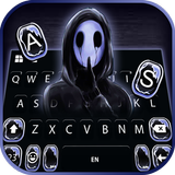Creepy Hoodie Ghost Zeichen