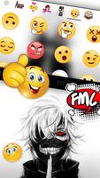 Tema Keyboard Creepy Mask Man screenshot 2