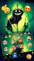 Tema Keyboard Creepy Smile imagem de tela 2