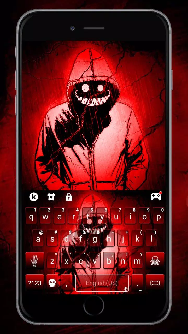 Teclado Creepy Red Smile APK for Android Download