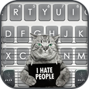 Thème de clavier Criminal Cat APK