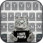 Thème de clavier Criminal Cat icône
