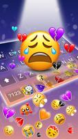 Fond de clavier Cry Emojis Gra capture d'écran 1