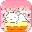 Cupcake Cat Tastatur-Thema