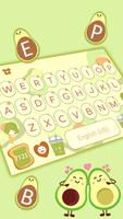 Bàn phím Cute Avocado ảnh chụp màn hình 1
