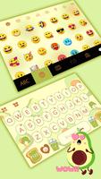 Bàn phím Cute Avocado ảnh chụp màn hình 2
