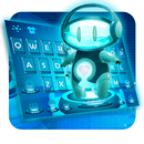 ثيم لوحة المفاتيح Cute Ai Robot 3d APK