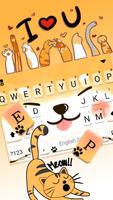 Fundo do Teclado Cute Akita Pu imagem de tela 1