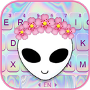 Cute Alien Emoji Keyboard APK