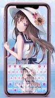 Cute Anime Girl Plakat