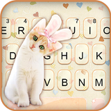 Fundo do Teclado Cute Bunny Ki ícone