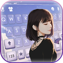 Fundo do Teclado Cute Butterfl APK