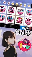Fundo do Teclado Cute Butterfl imagem de tela 2