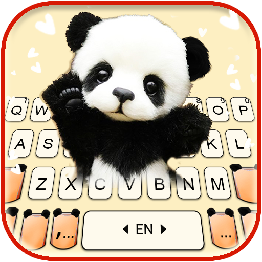 Cute Baby Panda 2 Tastaturhint