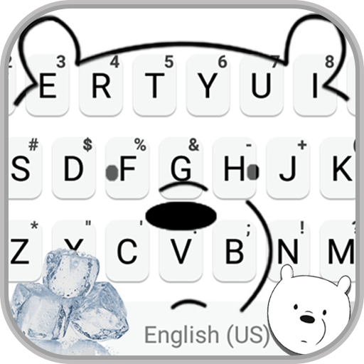 Tema Keyboard Cute Bear2