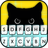 Cute Black Cat simgesi