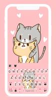 Cute Cuddle Kitten poster
