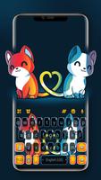 Cute Cat Love Poster