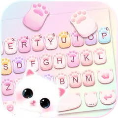 download Cute Cat Paws Tastiera XAPK