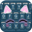 Cute Cat Smile Keyboard Theme