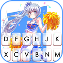 Cute Cheerleader Klavye Teması APK