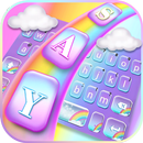 ثيم لوحة المفاتيح Cute Colourf APK