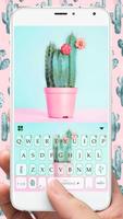 Cute Colorful Cactus Poster