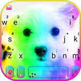 Cute Colorful Puppy simgesi