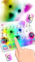 Thème de clavier Cute Colorful capture d'écran 1