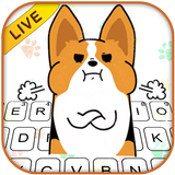 Bàn phím Cute Corgi 2 biểu tượng